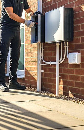 Service Installing Solar Battery Pack